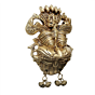 Brass Najariya face Ganesha Wall Hanging KBH11749