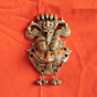 Brass Najariya face Ganesha Wall Hanging KBH11749