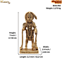 Brass Hanuman Idol Heavy Decorative & Spiritual Statue for Home Temple & Office  BH11783