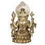 Large Brass Lord Ganesha Idol for Home & Temple BH11792