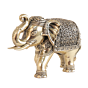 Decorative Brass Elephant Statue for Home Decor, Vastu & Spiritual Decoration BH11881