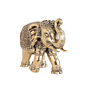 Decorative Brass Elephant Statue for Home Decor, Vastu & Spiritual Decoration BH11881