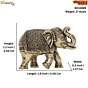 Mini Brass Elephant Idol BH11889