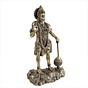 Brass Hanuman Murti for Home Temple, Pooja Room & Spiritual Decor BH11890