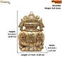 Brass Kalash Wall Hanging Traditional Decorative Kalas Wall Decor for Home & Entrance BH11956