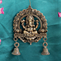 Decorative Brass Lord Ganesh Bell Wall hanging for Home Temple, BH11971