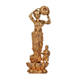Brass Lady Statue Mini Small Brass Lady Figurine for Home Decor BH12018