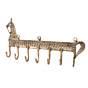 Brass Horse Keychain Holder Wall Hanging BH12048