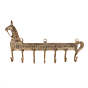 Brass Horse Keychain Holder Wall Hanging BH12048