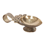 Brass Hand Diya Oil Lamp for Pooja Aarti & Festival Decor BH12053