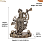 Lord Shrinathji Brass Murti for Home Temple BH12073