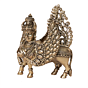 Religious Brass Kamdhenu Murti for Home Temple, Pooja Room & Vastu Decor BH12074 