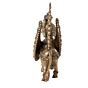 Religious Brass Kamdhenu Murti for Home Temple, Pooja Room & Vastu Decor BH12074 
