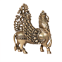 Religious Brass Kamdhenu Murti for Home Temple, Pooja Room & Vastu Decor BH12074 