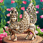 Religious Brass Kamdhenu Murti for Home Temple, Pooja Room & Vastu Decor BH12074 