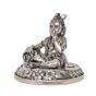Brass Bal Krishna Idol with Silver Plating BH12098
