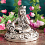 Brass Bal Krishna Idol with Silver Plating BH12098