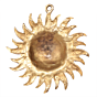 Brass Sun God Wall Hanging for Home Entrance, Vastu & Spiritual Decoration BH12131