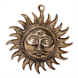 Brass Sun God Wall Hanging for Home Entrance, Vastu & Spiritual Decoration BH12131