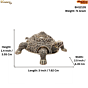 Brass Tortoise Idol for Vastu & Feng Shui BH12135