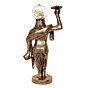 Brass Vishnu Idol for Home Temple BH12137