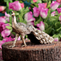 Brass Peacock Showpiece for Home Decor BH12222