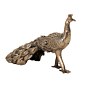 Brass Peacock Showpiece for Home Decor BH12222