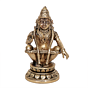 Brass Lord Ayyappan Idol for Home Temple BH12223