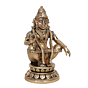 Brass Lord Ayyappan Idol for Home Temple BH12223