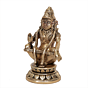 Brass Lord Ayyappan Idol for Home Temple BH12223