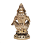 Brass Lord Ayyappan Idol for Home Temple BH12223