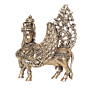 Brass Kamdhenu Idol for Home Temple BH12231