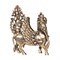 Brass Kamdhenu Idol for Home Temple BH12231