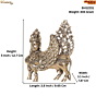 Brass Kamdhenu Idol for Home Temple BH12231