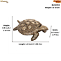 Brass Vastu Tortoise for Home Decor KBH12233