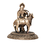 Brass Krishna with Cow Idol BH12234