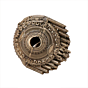 Brass Shankh with Vishnu Dashavatar Design BH12236
