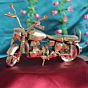 Brass Bullet Bike Showpiece BH12256
