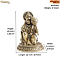 Hanuman Murti for Car Dashboard, Home Temple & Office Decor BH12262