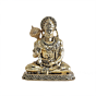 Mini Brass Hanuman Ji Sitting Idol BH12263