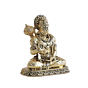 Mini Brass Hanuman Ji Sitting Idol BH12263