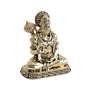 Mini Brass Hanuman Ji Sitting Idol BH12263