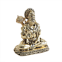 Mini Brass Hanuman Ji Sitting Idol BH12263