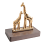 White Metal Giraffe Showpiece Decorative Animal Figurine for Home & Office Table Decor BH12292