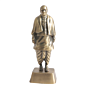 White Metal Sardar Vallabhbhai Patel Mini Idol for Home & Office Decor BH12318