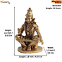 Mini Brass Ayyappa Idol BH12349