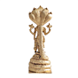 Small Vishnu Bhagwan Murti for Home Temple, Car Dashboard & Office Decor BH12351