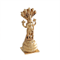 Small Vishnu Bhagwan Murti for Home Temple, Car Dashboard & Office Decor BH12351