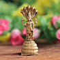 Small Vishnu Bhagwan Murti for Home Temple, Car Dashboard & Office Decor BH12351