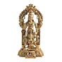 Small Laxmi Narayan Murti for Home Temple, Car Dashboard & Office Decor BH12352